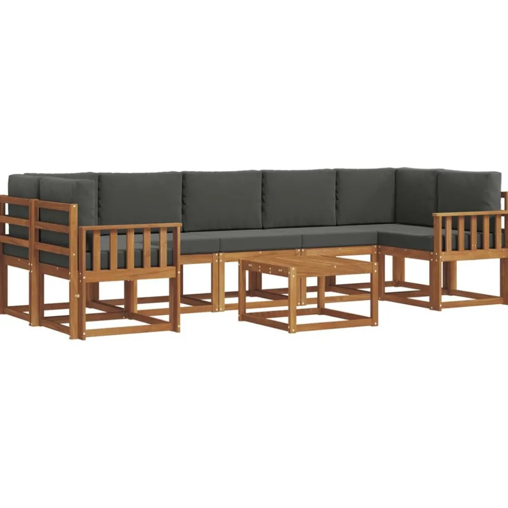vidaXL Ensemble de canapés d'extérieur 8 pcs