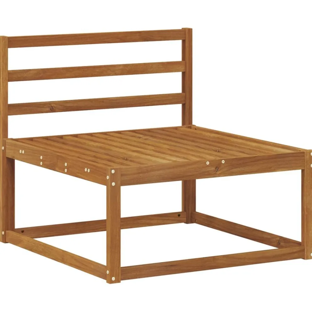 Ensembles De Meubles-vidaXL Ensemble de canapés d'extérieur 4 pcs Naturel
