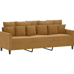 vidaXL Ensemble de canapés 4 pcs avec coussins Velours