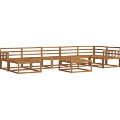 vidaXL Ensemble de canapés d'extérieur 8 pcs