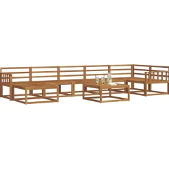 vidaXL Ensemble de canapés d'extérieur 8 pcs