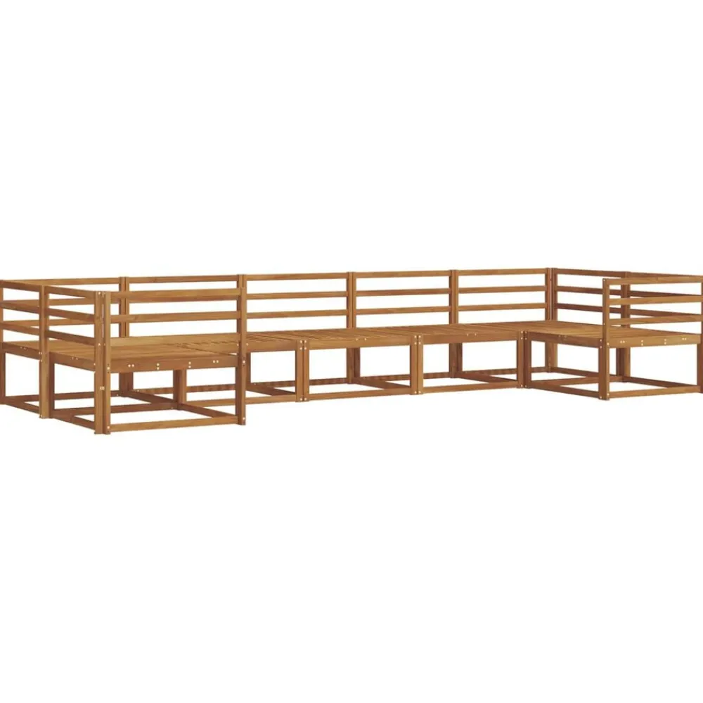 vidaXL Ensemble de canapés d'extérieur 7 pcs