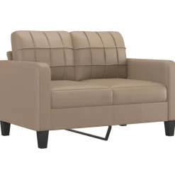 vidaXL Ensemble de canapés 3 pcs avec coussins similicuir