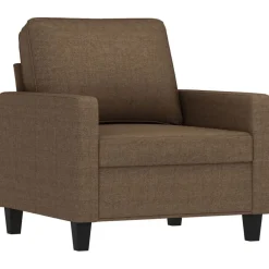 vidaXL Ensemble de canapés 4 pcs avec coussins Tissu