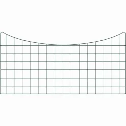 Clôtures & Barrières-vidaXL Ensemble de clôture de jardin 5 pcs Vert 100 x 50 cm Acier
