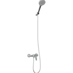 Plomberie-vidaXL Ensemble de Douche G 1 / 2 pouces Laiton Chrome