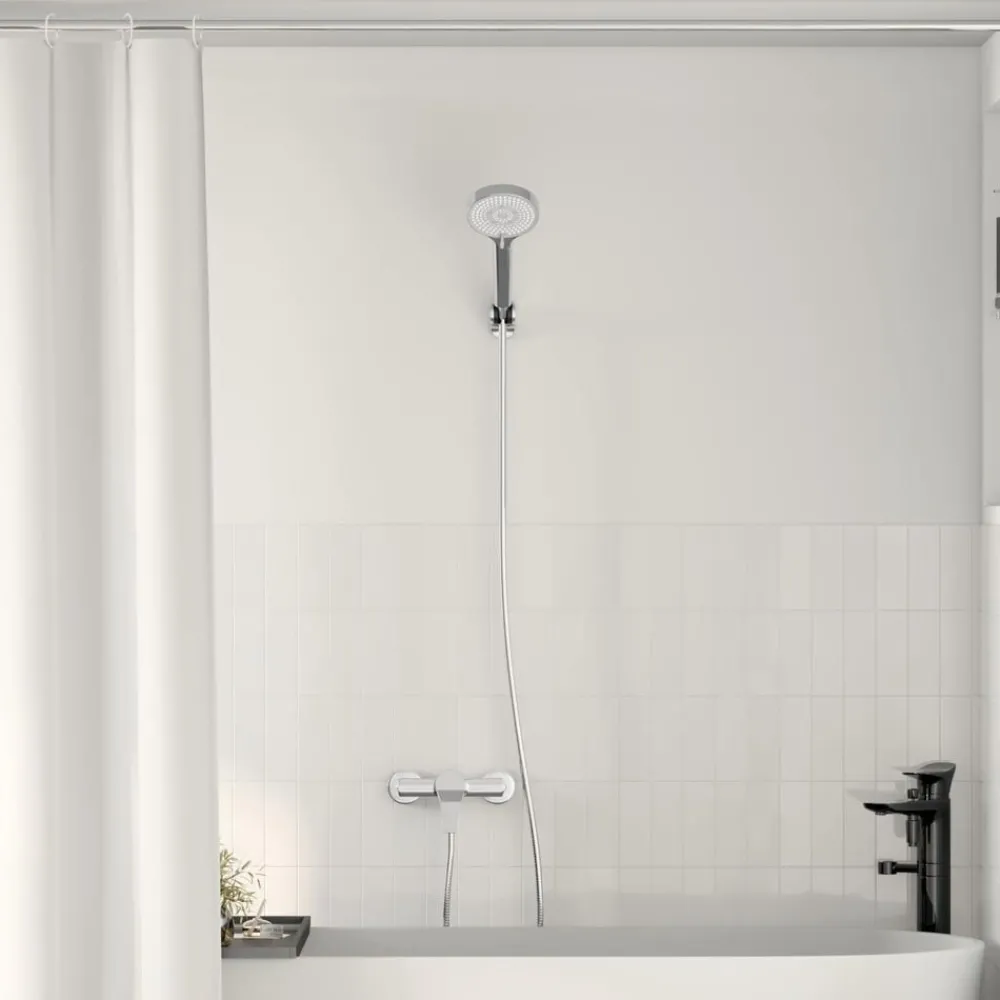 Plomberie-vidaXL Ensemble de Douche G 1 / 2 pouces Laiton Chrome