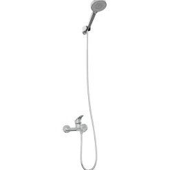 Plomberie-vidaXL Ensemble de Douche G 1 / 2 pouces Chrome