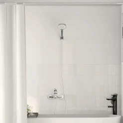 Plomberie-vidaXL Ensemble de Douche G 1 / 2 pouces Chrome