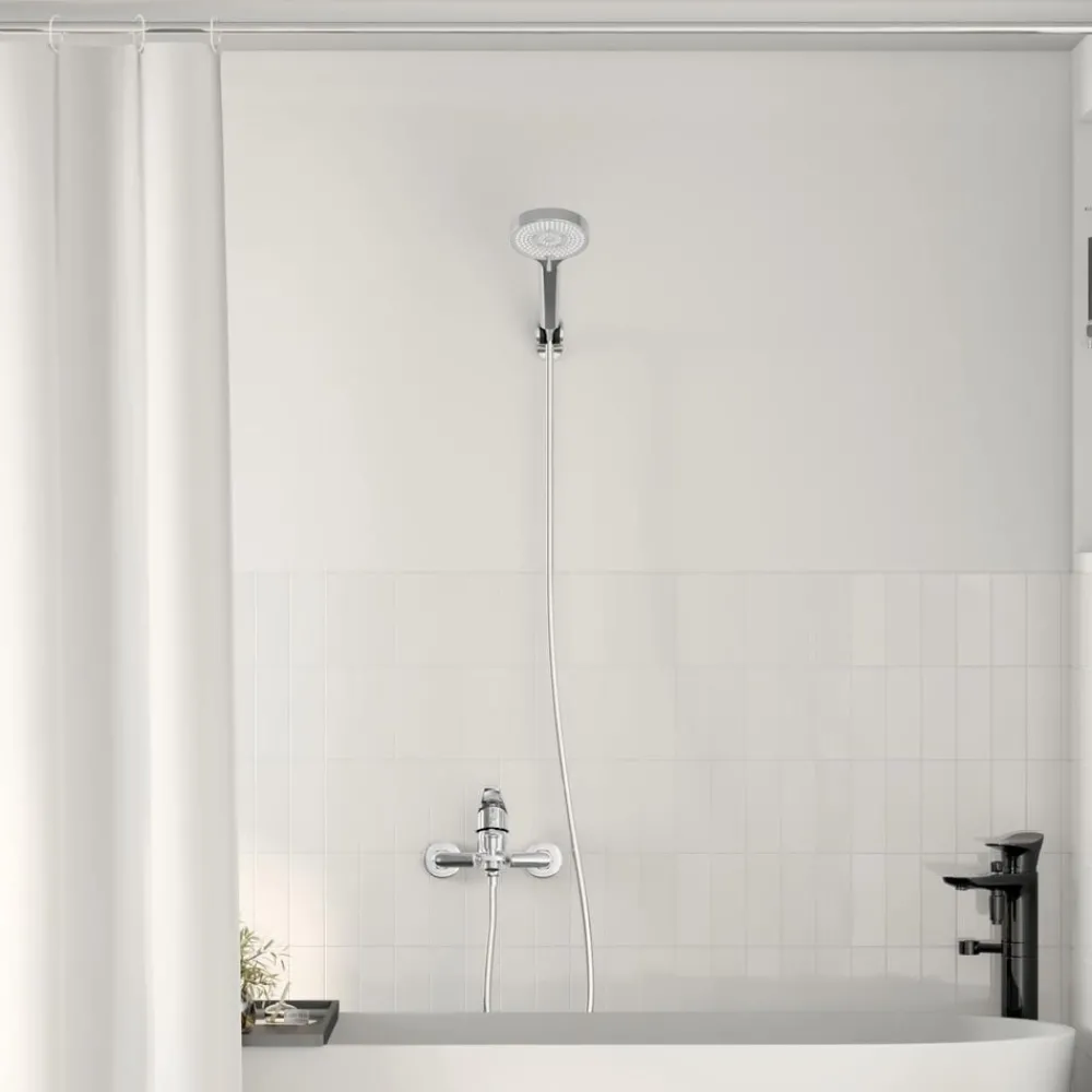 Plomberie-vidaXL Ensemble de Douche G 1 / 2 pouces Chrome