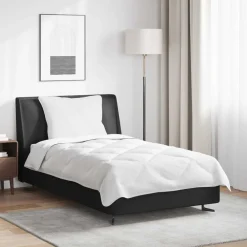 vidaXL Ensemble de Duvet avec oreiller 2 pcs Blanc Microfibre