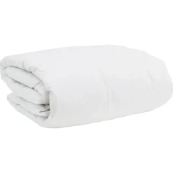vidaXL Ensemble de Duvet avec oreiller 3 pcs Blanc Plume de canard