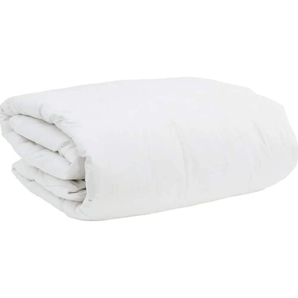 vidaXL Ensemble de Duvet avec oreiller 3 pcs Blanc Plume de canard