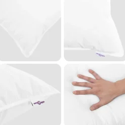 vidaXL Ensemble de Duvet avec oreiller 3 pcs Blanc Plume de canard