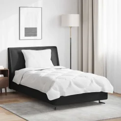 vidaXL Ensemble de Duvet avec oreiller 2 pcs Blanc Microfibre