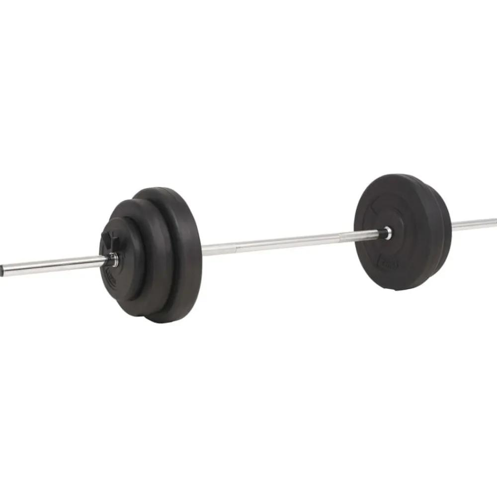 vidaXL Ensemble de haltères 30 kg