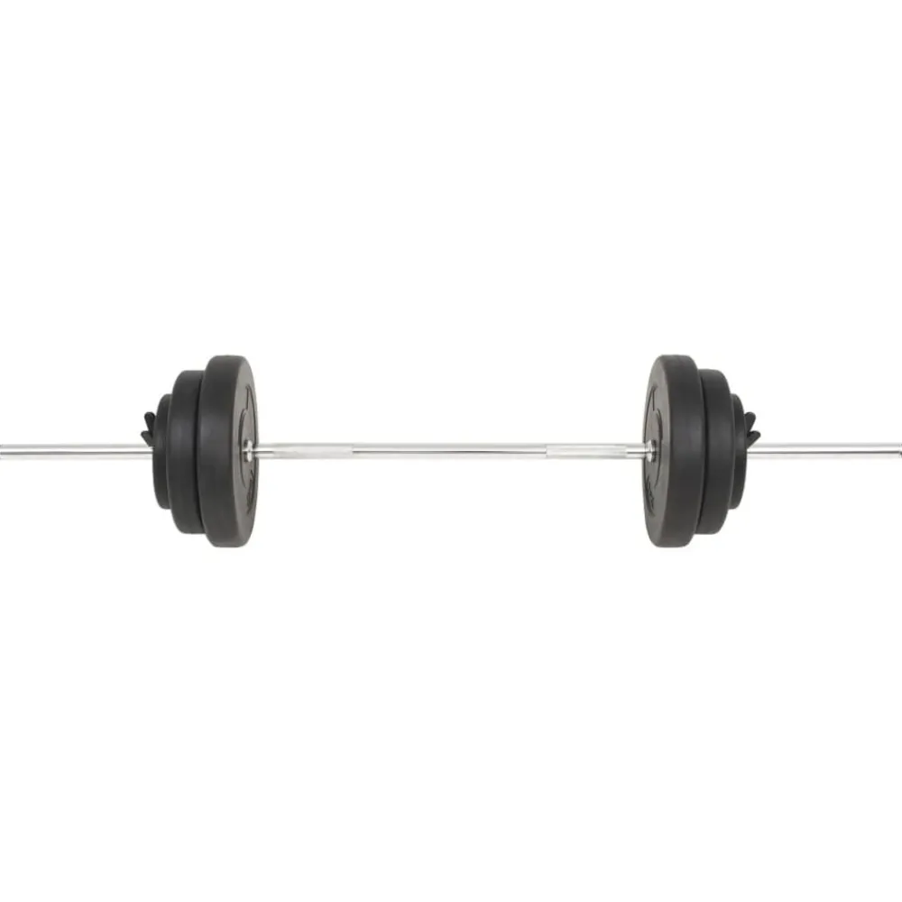 vidaXL Ensemble de haltères 30 kg