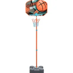 vidaXL Ensemble de jeu de basket-ball portable réglable 109-141 cm