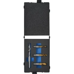 vidaXL Ensemble de mèches Acier rapide Soudage par points 4 pcs