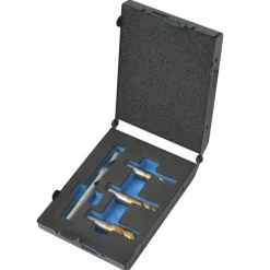 vidaXL Ensemble de mèches Acier rapide Soudage par points 4 pcs