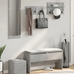 vidaXL Ensemble de meubles de couloir 4 pcs bois ingénierie