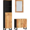 Ensembles De Meubles-vidaXL Ensemble de meubles de salle de bain 3 pcs bois massif d'acacia