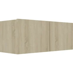 vidaXL Ensemble de meubles TV 4 pcs Chêne sonoma Bois d'ingénierie