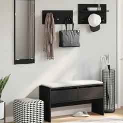vidaXL Ensemble de meubles de couloir 4 pcs bois d'ingénierie