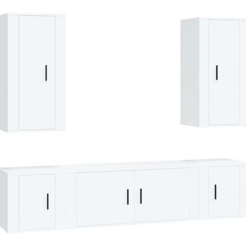 vidaXL Ensemble de meubles TV 5 pcs Bois d'ingénierie