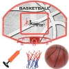 vidaXL Ensemble de panneau de basket mural 5 pcs 66x44,5 cm