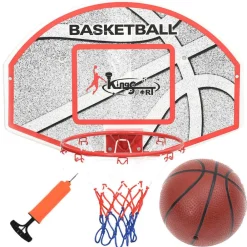 vidaXL Ensemble de panneau de basket mural 5 pcs 66x44,5 cm