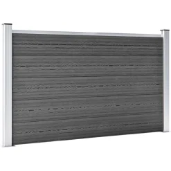 vidaXL Ensemble de panneau de clôture WPC 353x105 cm