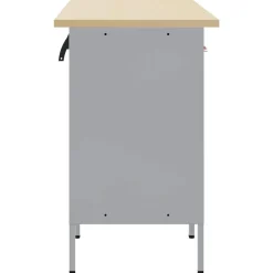 Accessoires De Quincaillerie-vidaXL Ensemble de placards de travail avec tiroir 5 pcs et Gris Rouge