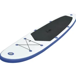 vidaXL Ensemble de planches SUP gonflables et blanc