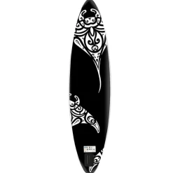 Loisirs De Plein Air-vidaXL Ensemble de planche SUP gonflable 305x76x15 cm Noir