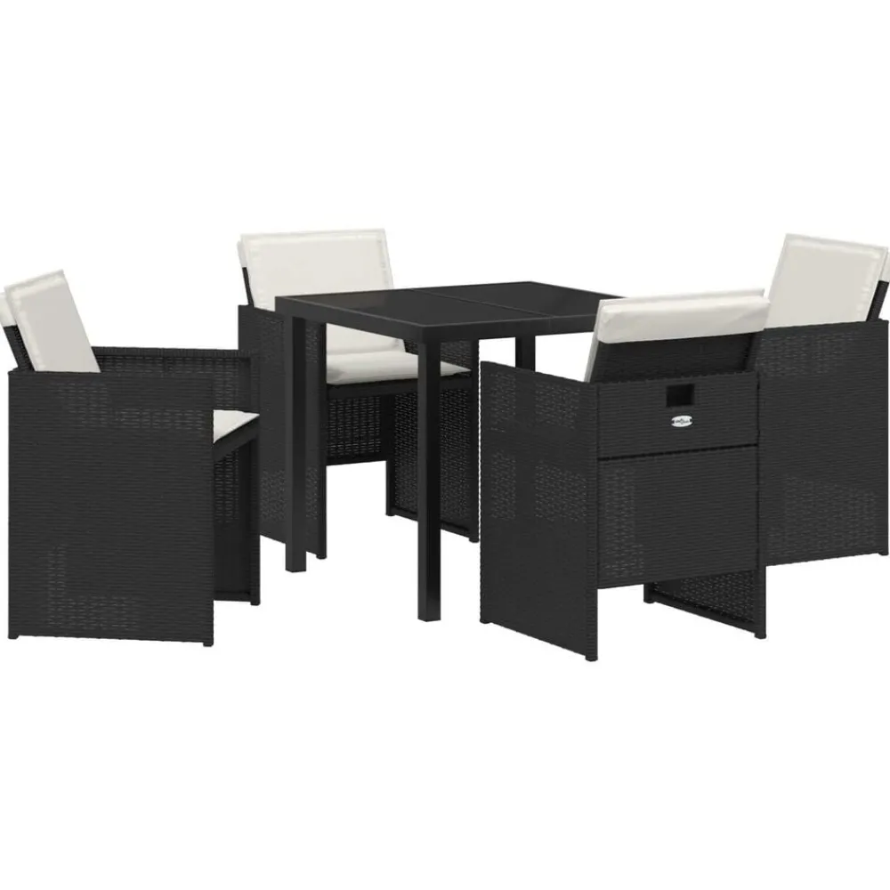 Mobilier De Jardin-vidaXL Ensemble de salle à manger pour jardin 5 pcs Gris clair