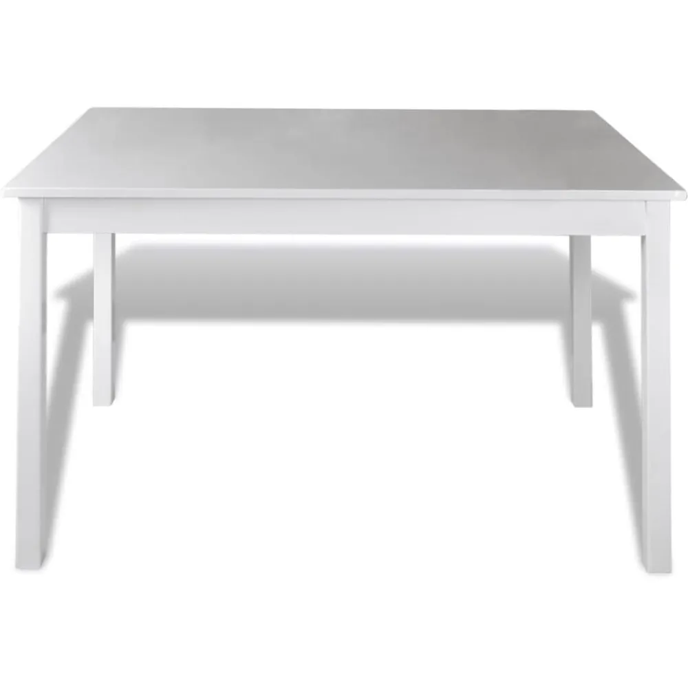 Ensembles De Meubles-vidaXL Ensemble de salle à manger 5 pcs Blanc