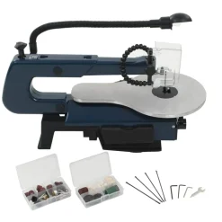 Outils-vidaXL Ensemble de scie à chantourner 108 pcs 125 W 252 mm