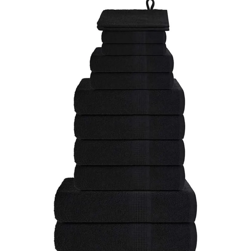 vidaXL Ensemble de serviettes FROGN 12 pcs 360 g/m²