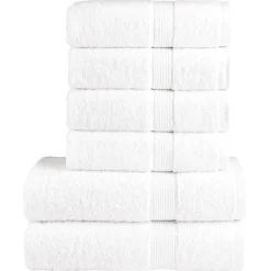vidaXL Ensemble de serviettes de qualité supérieure SOLUND 6 pcs