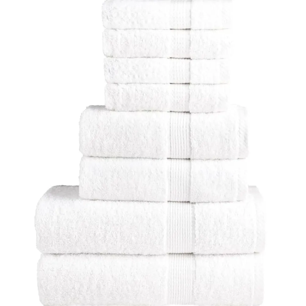 vidaXL Ensemble de serviettes de qualité supérieure SOLUND 8 pcs