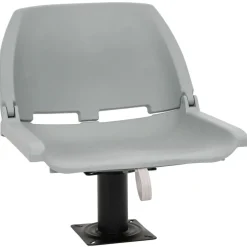 Pièces Détachées Pour Véhicules-vidaXL Ensemble de sièges de bateau pliables 2 pcs sans coussin Gris