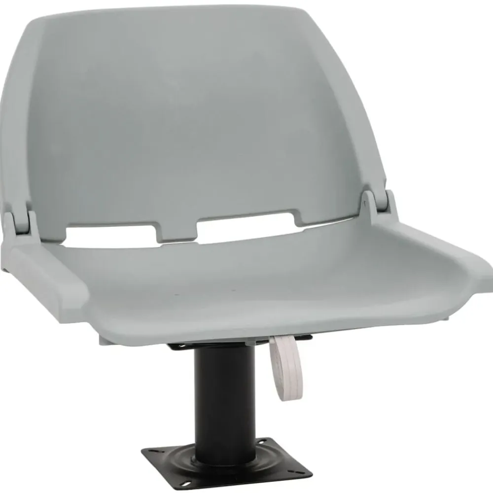 Pièces Détachées Pour Véhicules-vidaXL Ensemble de sièges de bateau pliables 2 pcs sans coussin Gris