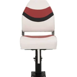 vidaXL Ensemble de sièges de bateau pliables lot de 2 dossier haut