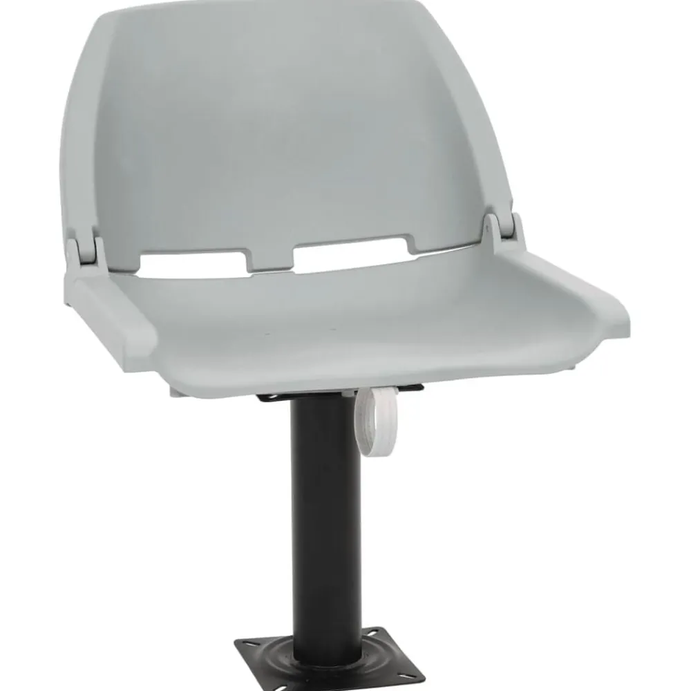 vidaXL Ensemble de sièges de bateau pliables 2 pcs sans coussin