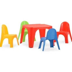 Mobilier Pour Bébés & Tout-Petits-vidaXL Ensemble de table et chaises pour enfants PP