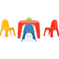 Mobilier Pour Bébés & Tout-Petits-vidaXL Ensemble de table et chaises pour enfants PP