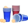 vidaXL Ensemble de table de bière-pong 0,5 L Plastique