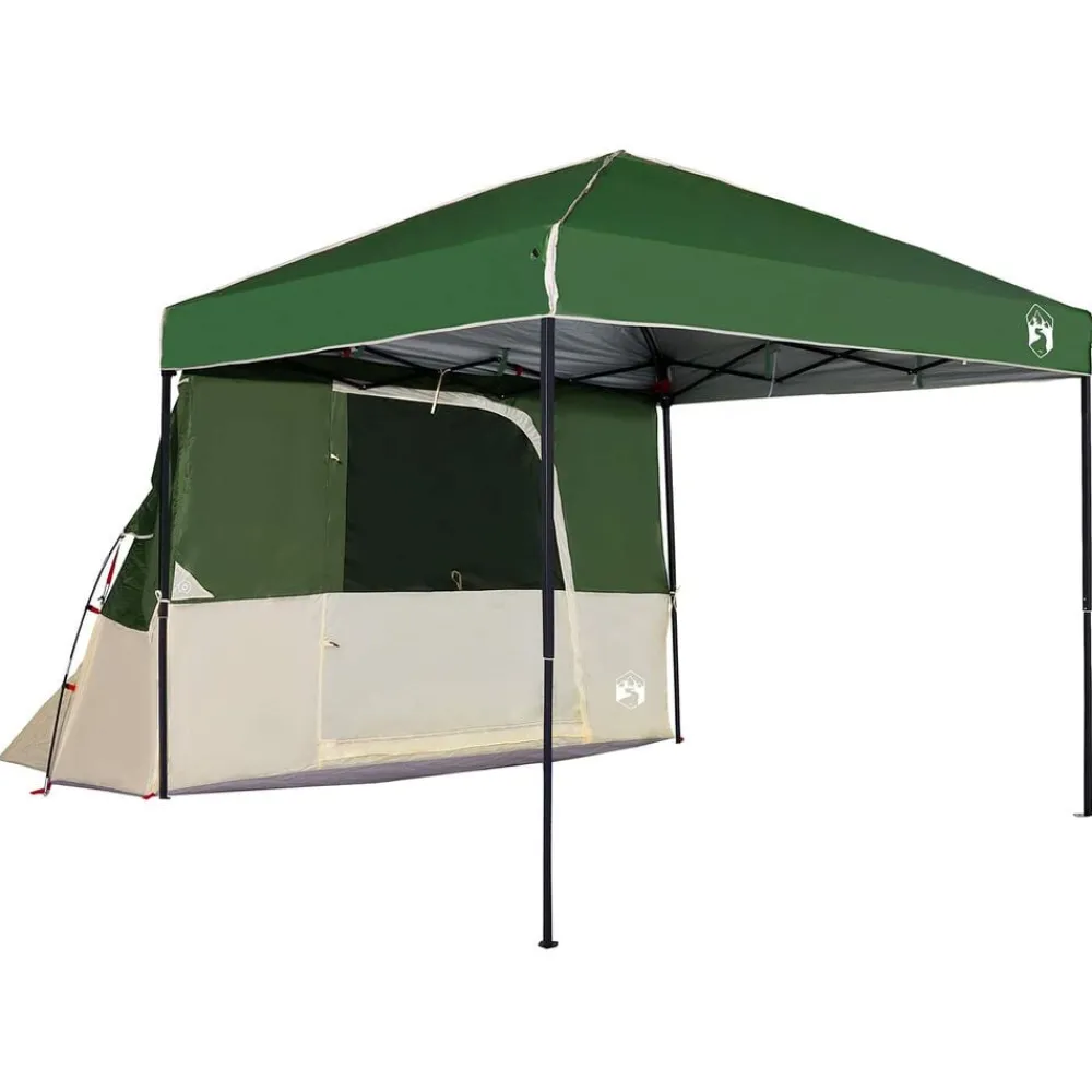 vidaXL Ensemble de Tentes de Camping 2 pcs Taffetas et Tissu
