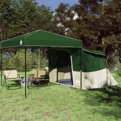 vidaXL Ensemble de Tentes de Camping 2 pcs Taffetas et Tissu